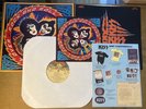 KISS Rock And Roll Over LP Original 1976 w/ All Inserts Sticker EX NBLP 7037