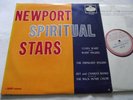 VARIOUS   NEWPORT SPIRITUAL STARS ** 1959 UK LONDON 2 x LP TEST PRESSINGS