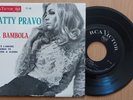 PATTY PRAVO La Bambola +3 7/45 EP EX 1968 MADE IN PORTUGAL Portogallo raro