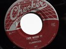 FLAMINGOS Doo Wop 45rpm Get With It b/w A Kiss From Your Lips HEAR