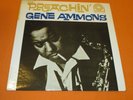 GENE AMMONS Preachin' LP (1963) original JAZZ