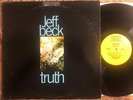 JEFF BECK TRUTH 1968 DEBUT LP US EPIC FIRST PRESSING BN 26413 YELLOW LBL EX