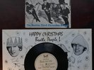 THE BEATLES THIRD CHRISTMAS FAN CLUB FLEXI PLUS INSERT