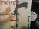 Exciter ‎– Violence & Force LP 1984 Megaforce Records ‎– MRI 569 VG/EX