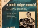 Lefty Frizzell EP  A Jimmie Rodgers Memorial VG+ 1951