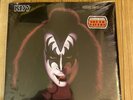 vintage kiss vinyl-SEALED GENE SIMMONS SOLO/NO CUT CORNERS 1980s Reissue Rare