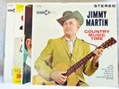 4 JIMMY MARTIN COUNTRY MUSIC LP'S - DECCA