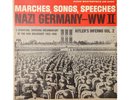 WWll Documentary Album Marches Songs Speeches Germany Vol 2 1961 Vinyl Record LP