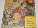 Vntg Captain Video & the Captives of Saturn 45 record Coloring Book Puppet Show
