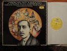 STRAWINSKY C. Abbado 4 LP Petrouchka Le Sacre Feurvogel Jeu de Cartes DGG Vinyl