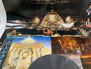 IRON MAIDEN POWERSLAVE EMI EMS-91091 Japan OBI POSTER VINYL LP