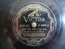 Victor V-40035 Tal Henry and his Orchestra, Just You And I, Found My Gal, V+