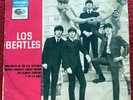 THE BEATLES - A HARD DAY'S NIGHT + 3 - EP - LENNON MISPELLED ON LABEL -  URUGUAY