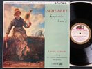 RAFAEL KUBELIK - Schubert Symphonies 3 and 4 - HMV ASD 418 - Gold Cream