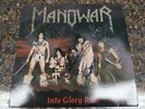 Manowar - Into Glory Ride Signed by Band Backstage Autographed Vinyl Excellent