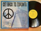 THE BEATLES GET BACK TO TORONTO VINTAGE PRIVATE VINYL CLASSIC ROCK VG/VG+