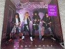Cinderella Night Songs Album LP Vinyl Record Mercury Shrink Sticker 33 1/3