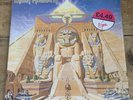 LP VINYL ALBUM IRON MAIDEN POWERSLAVE UK 1ST PRESS 1984 EX CELLOPHANED BX2