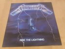 Metallica   Ride the Lightning MFN 27 LP 33 GIRI COME NUOVO MOLTO RARO