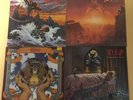 Vinyl LP 4x RonnieJames Dio- Holy Diver/Sacred Heart/The Last In Line/Dream Evil