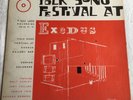 Folk Song Festival at Exodus LP Skylark rare private folk EXCELLENT Walt Conley