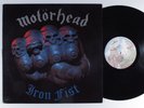 MOTORHEAD Iron Fist MERCURY LP VG+ w