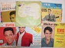 Elvis Presley set of 6 Japan Victor 45s Jailhouse Rock Viva Las Vegas + 4