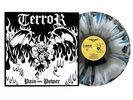 TERROR - Pain Into Power PN1 Black, Silver White w/ Blue Jay Splatter Vinyl /250