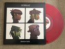 Gorillaz - Demon Days, 12” LP Mispress Red Translucent Vinyl. RARE