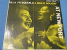 ELLA FITZGERALD AND BILLIE HOLIDAY AT NEWPORT 1957 VERVE MG V-8234 DG JAZZ VOCAL