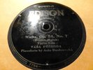 1921 VASA PRIHODA Czech VIOLIN Dvorak Waltz KOCIAN Edison Diamond Disc 80061