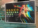 Vasco rossi poster modena park autografato. Leggere descrizione