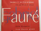 Trio Pasquier Jean Doyen Fauré Quartet #2 LP Erato LDE 3064