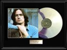 JAMES TAYLOR SWEET BABY WHITE GOLD PLATINUM TONE RECORD LP