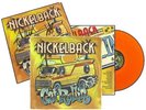 NICKELBACK GET ROLLIN VINYL NEW  LIMITED ORANGE LP  HAND SIGNED AUTOGRAPH INSERT