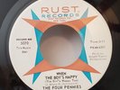 Four Pennies WHEN THE BOY'S HAPPY THE GIRL'S HAPPY TOO (SOUL 45)#5070 PLAYS VG++