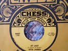 ETTA JAMES-At Last-All I Could Do Was Cry 45 (RI) MINT 1961 Chess R&B Soul BLUES