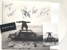 THE 1975 Being Funny In A Foreign Language Hand Signed WHITE Vinyl Autographed