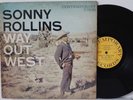 Sonny Rollins LP “Way Out West”   Contemporary C3530   DG Mono   Shelly Manne