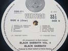BLACK SABBATH VOL 4 UK original No 