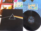 PINK FLOYD - DARK SIDE OF THE MOON. UK 5TH PRESSING. 2 POSTERS+STICKERS HARVEST