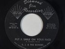 Popcorn/Northern Soul 45 E.J. & ECHOES Put A Smile On Your Face on Diamond Jim