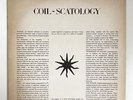 Coil SCATOLOGY vinyl second edition John Balance Sleazy Throbbing Gristle