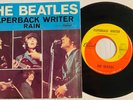 THE BEATLES- Paperback Writer+Rain Picture Sleeve+45-CAPITOL #5651 MINT-/MINT-