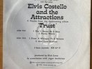 1981 UK Elvis Costello & Attractions TRUST WLP Promo 4 Tracks f-beat Records
