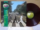 The Beatles / Abbey Road,  Rare Japan Orig. 1969 LP  w/OBI & Insert RED WAX EX