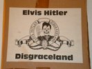 ELVIS HITLER Disgraceland LP 1987 EX Play Copy + Autographed Extra Front Cvr Ins