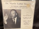 NM Dr. Martin Luther King, Jr.  Funeral Services  LP APRIL 9 1968 I HAVE A DREAM