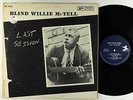 Blind Willie McTell - Last Session LP - Prestige Mono RVG NM