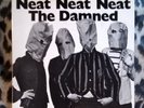 The Damned  Neat neat Neat first press 1977 rare glossy p/s solid center